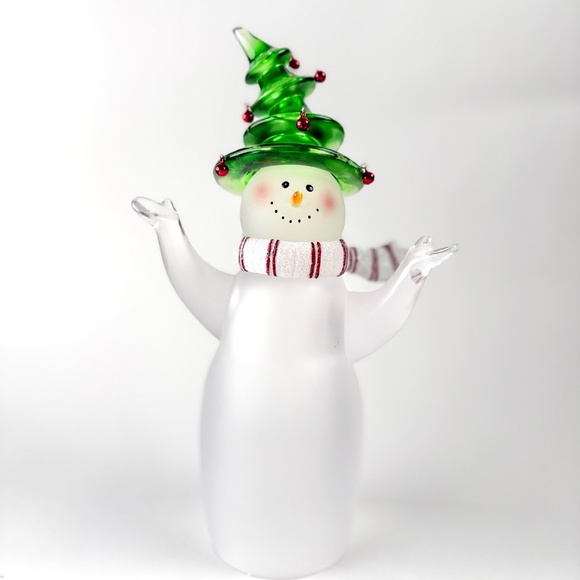 Department 56 Snowman with space for battery operated votive to light up 56.4934 - Picture 5 of 8